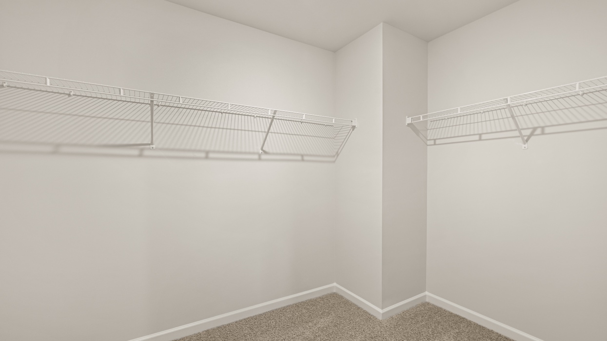 Primary closet