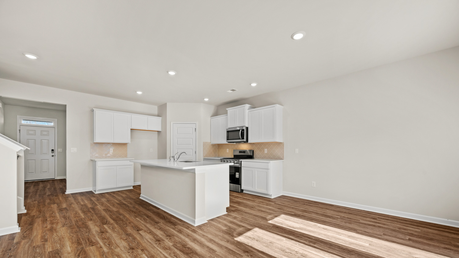 angled dining room