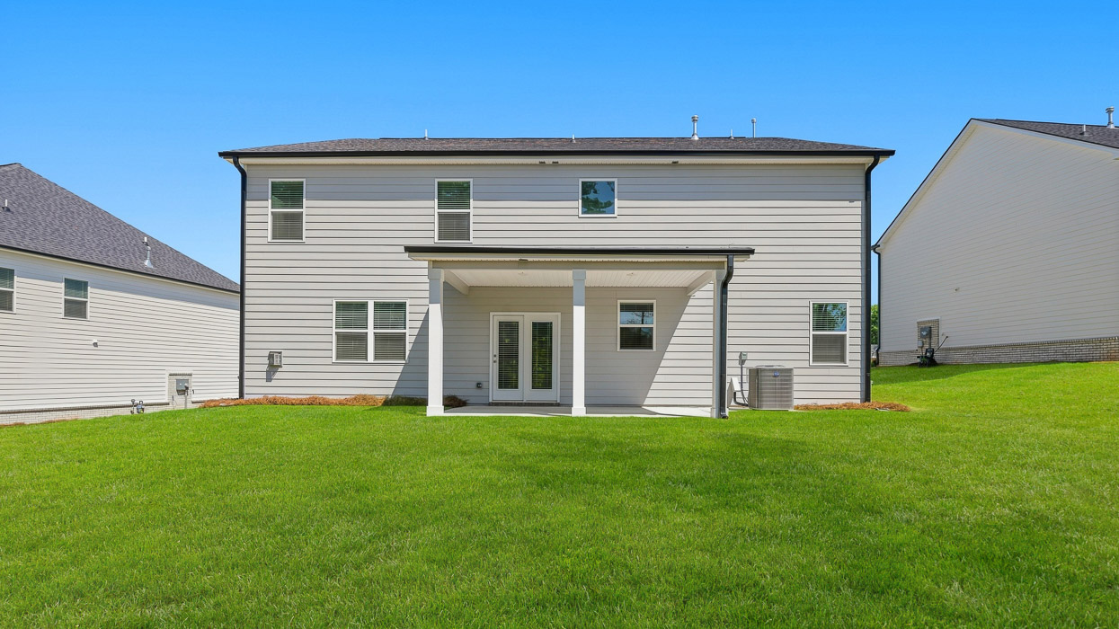 exterior rear