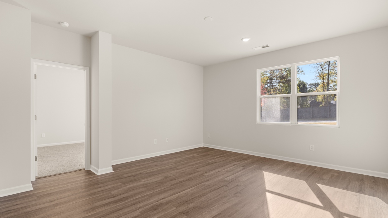 living room with natural light