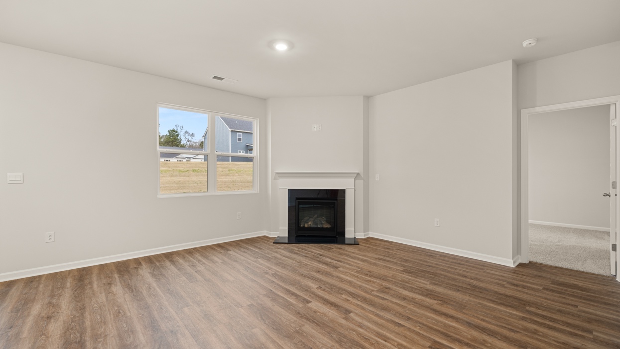 living room with natural light