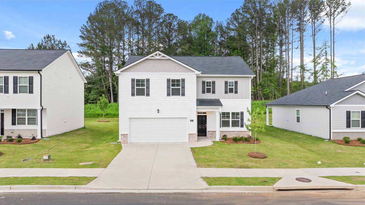 single family two story front