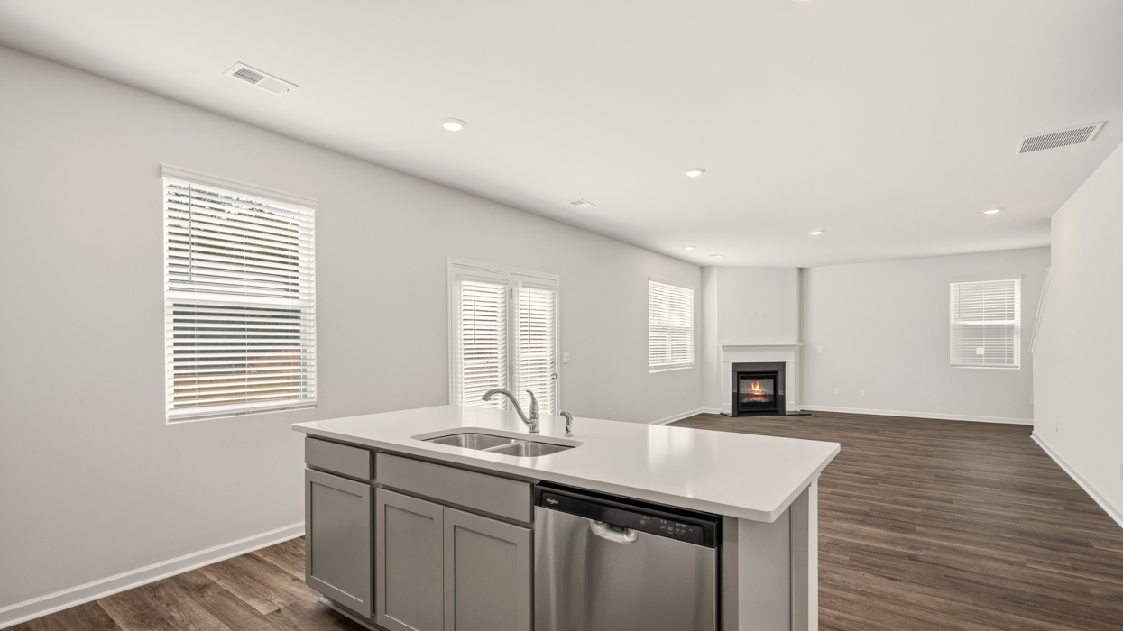 angled living room from kitchen
