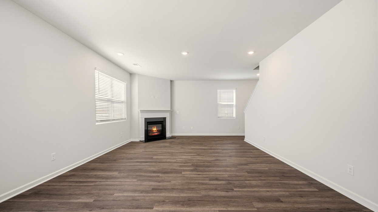 living room with natura light