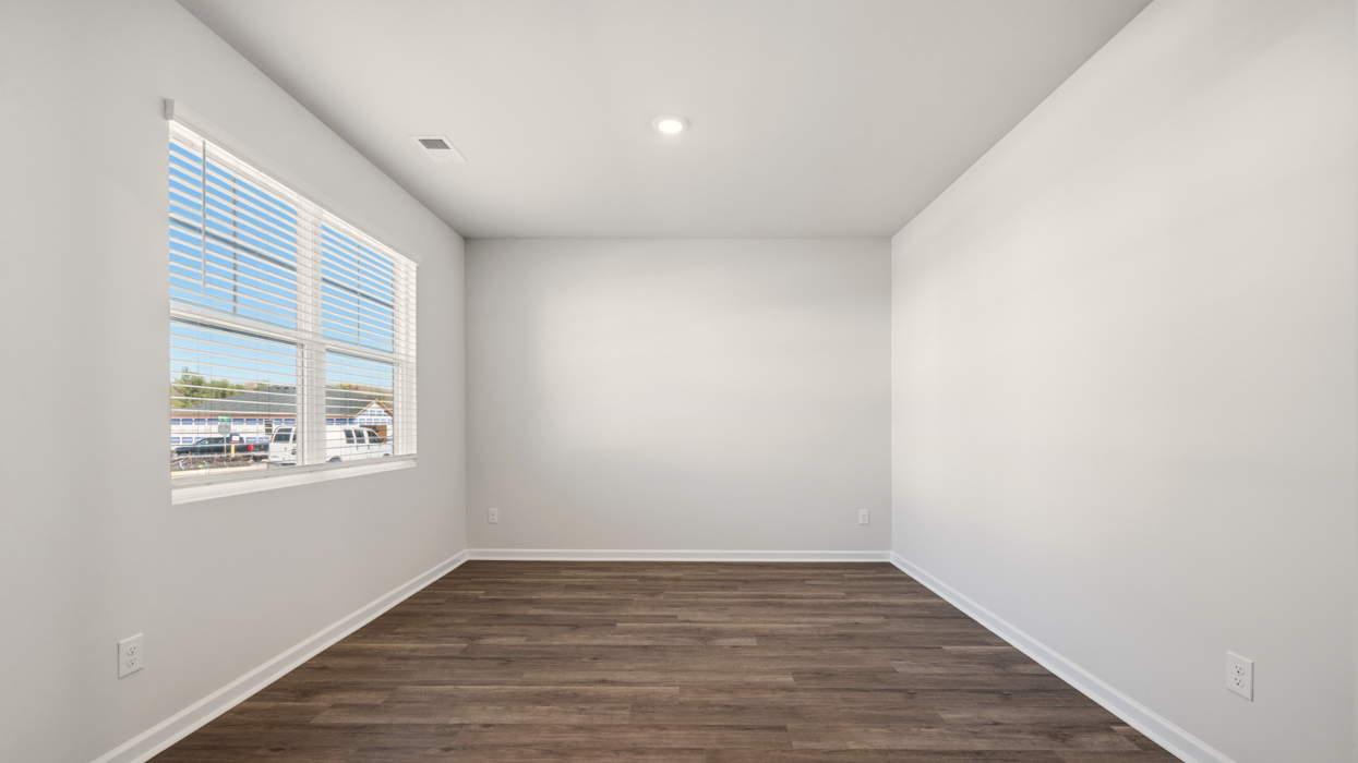 flex room with natural light