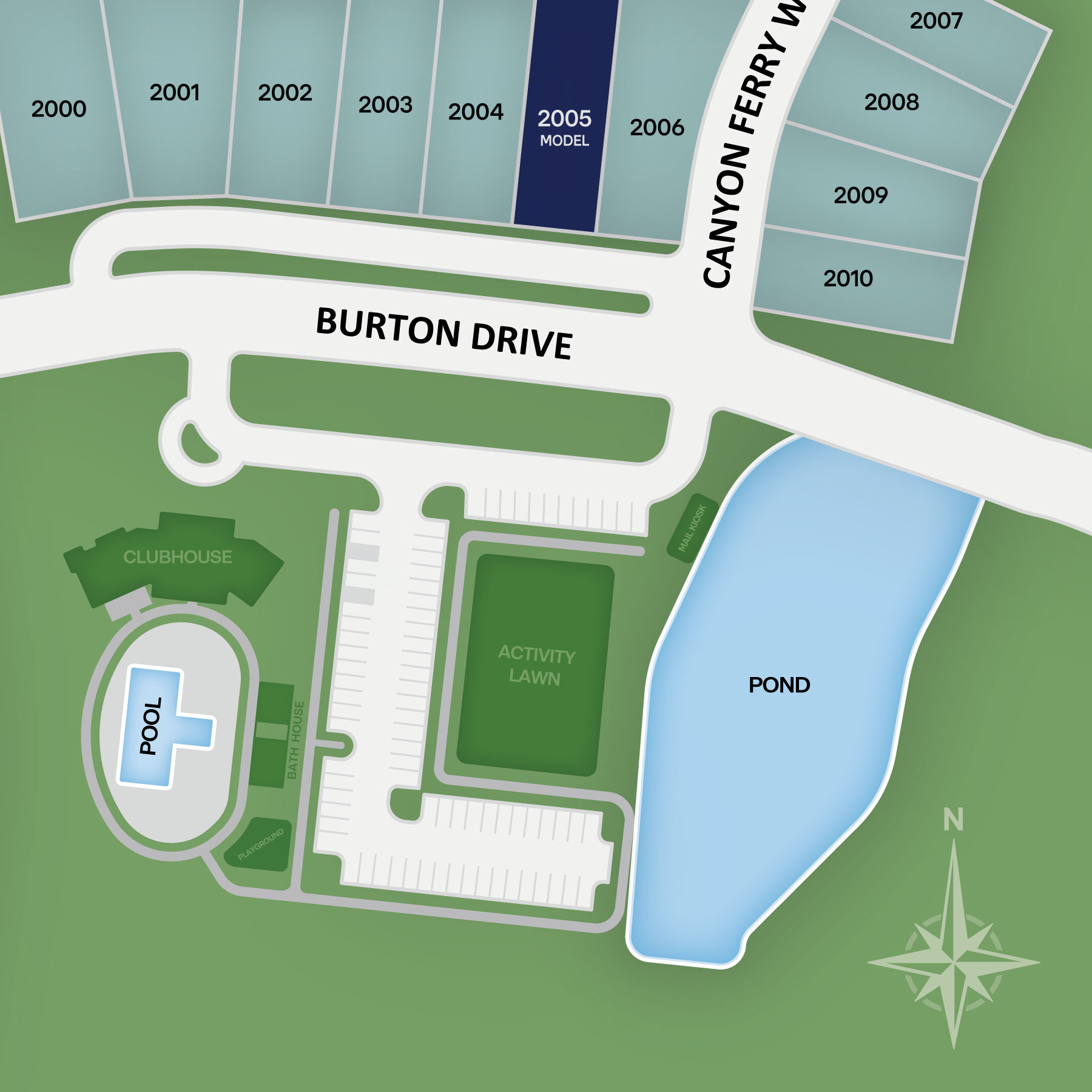 Static Lot Map
