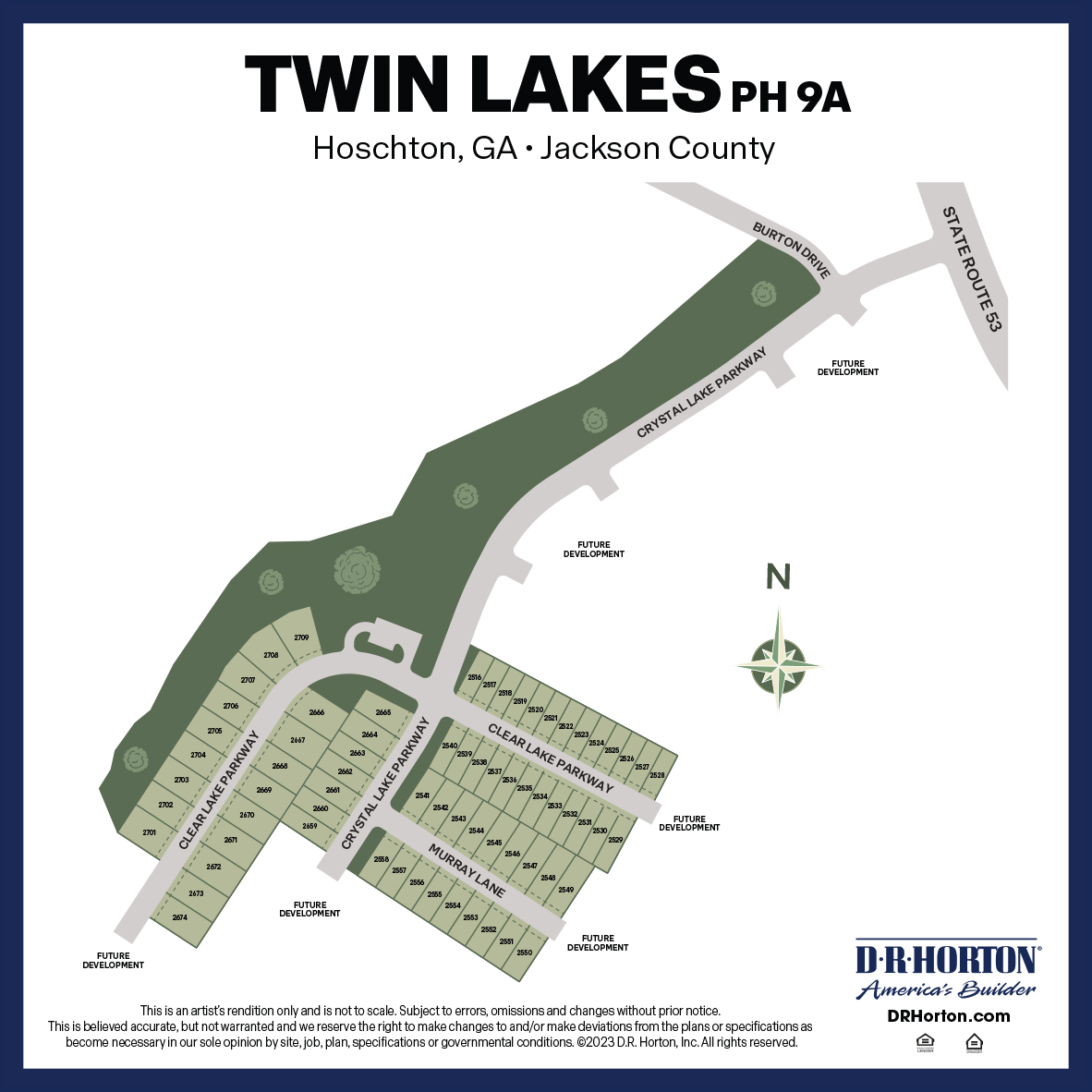 New Homes in Twin Lakes Hoschton, GA D.R. Horton