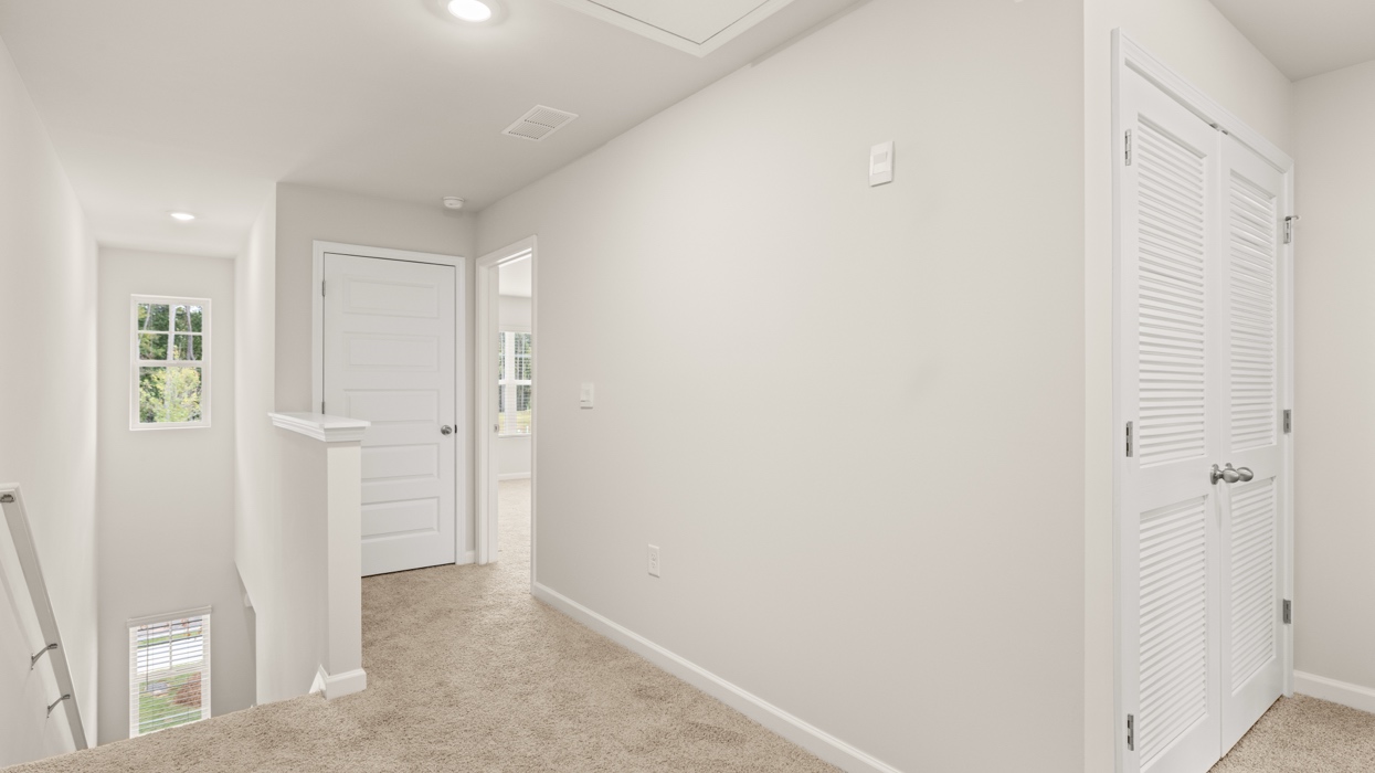 upstairs hallway