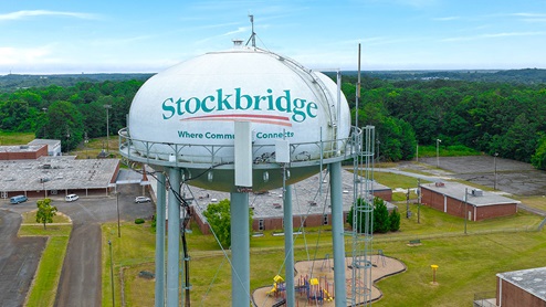 Stockbridge water tower