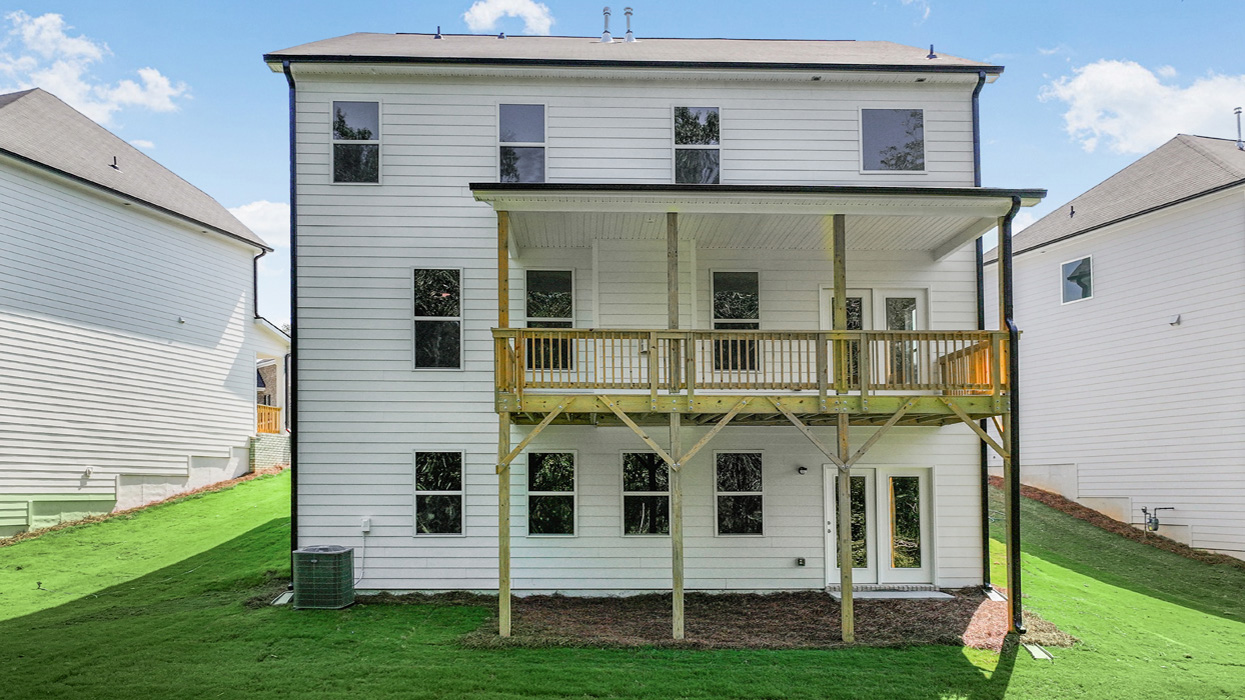 exterior rear