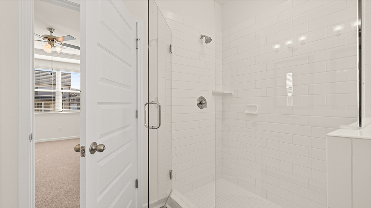 primary bathroom walk-in shower