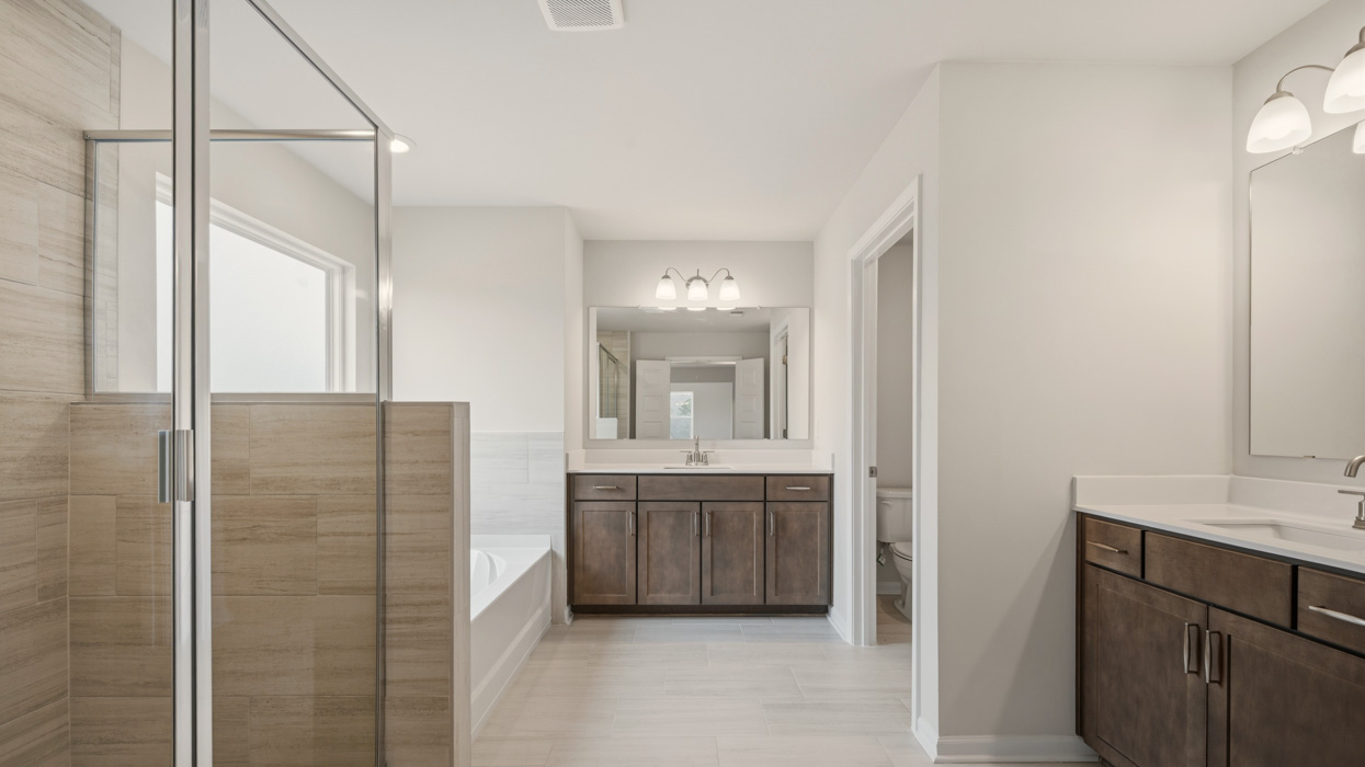 primary bathroom