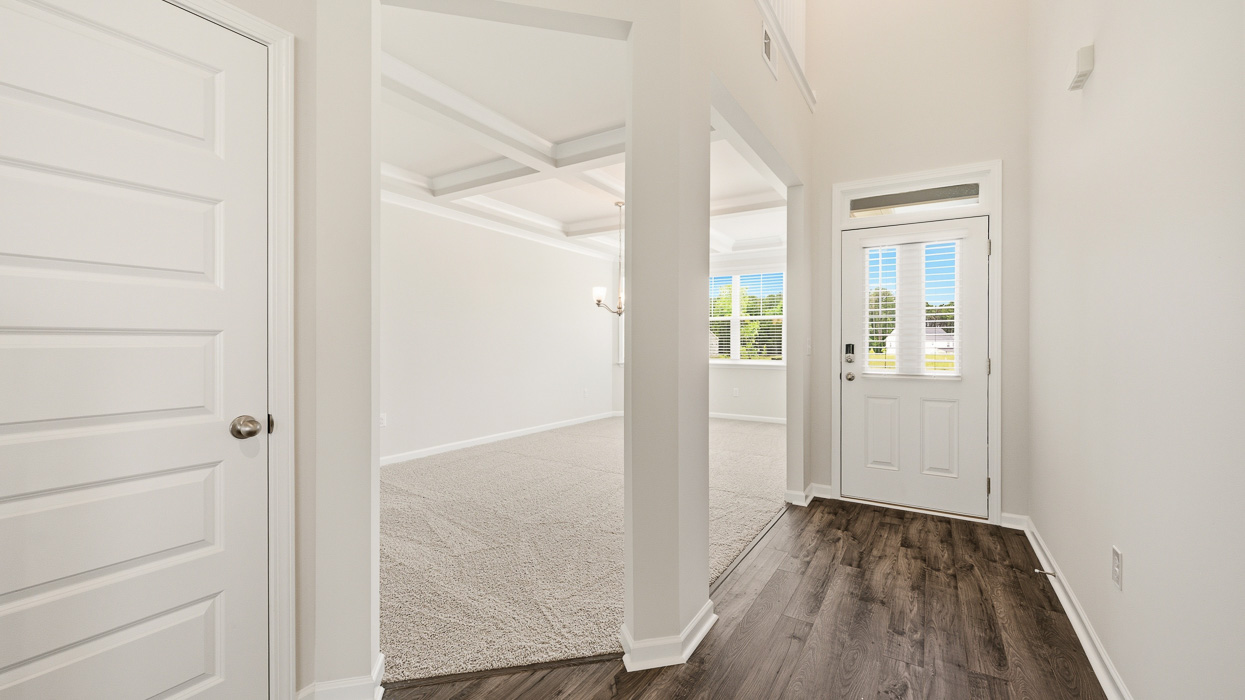 Front Dining Room with Beams