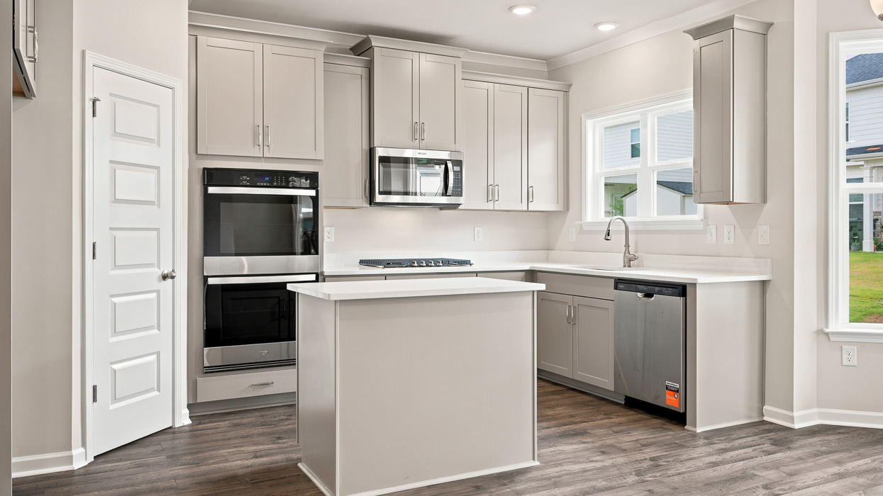 Kitchen with Stainless Steel Appliances