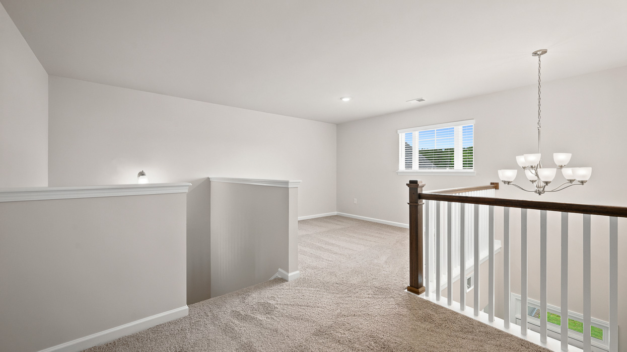 upstairs loft/media room