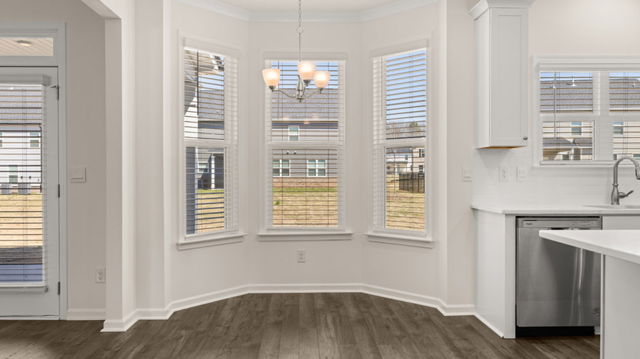 breakfast room with natural light
