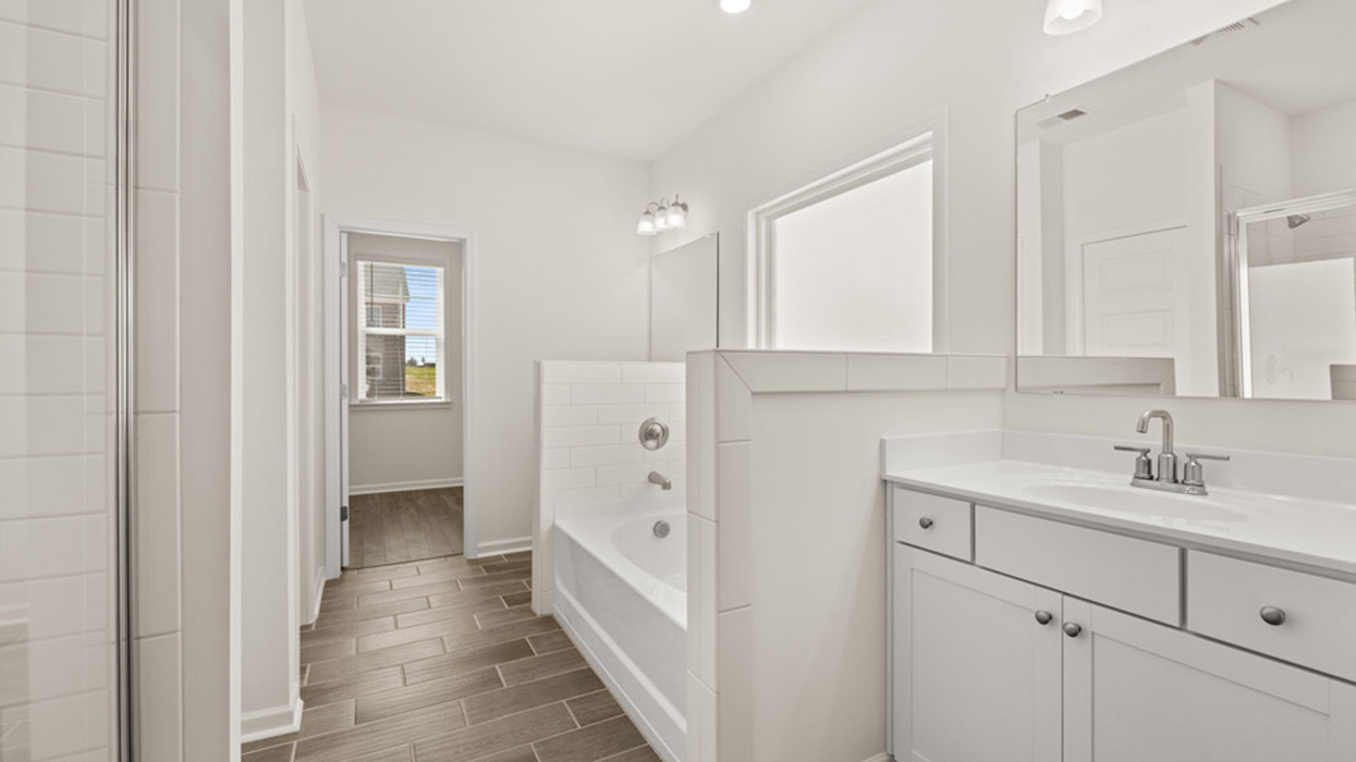 primary bathroom