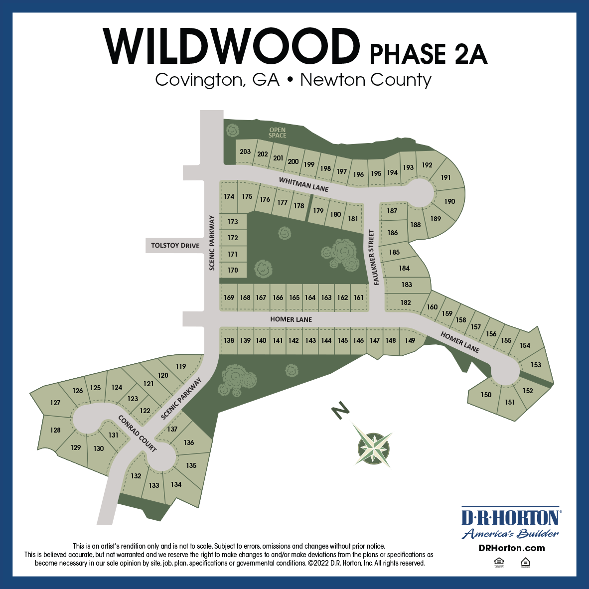 Static Lot Map