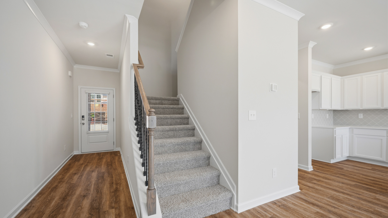 stairwell to upstairs
