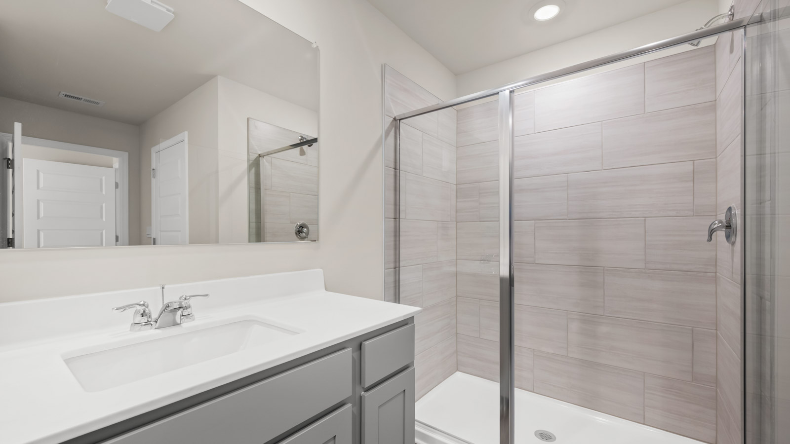 primary bathroom walk-in shower