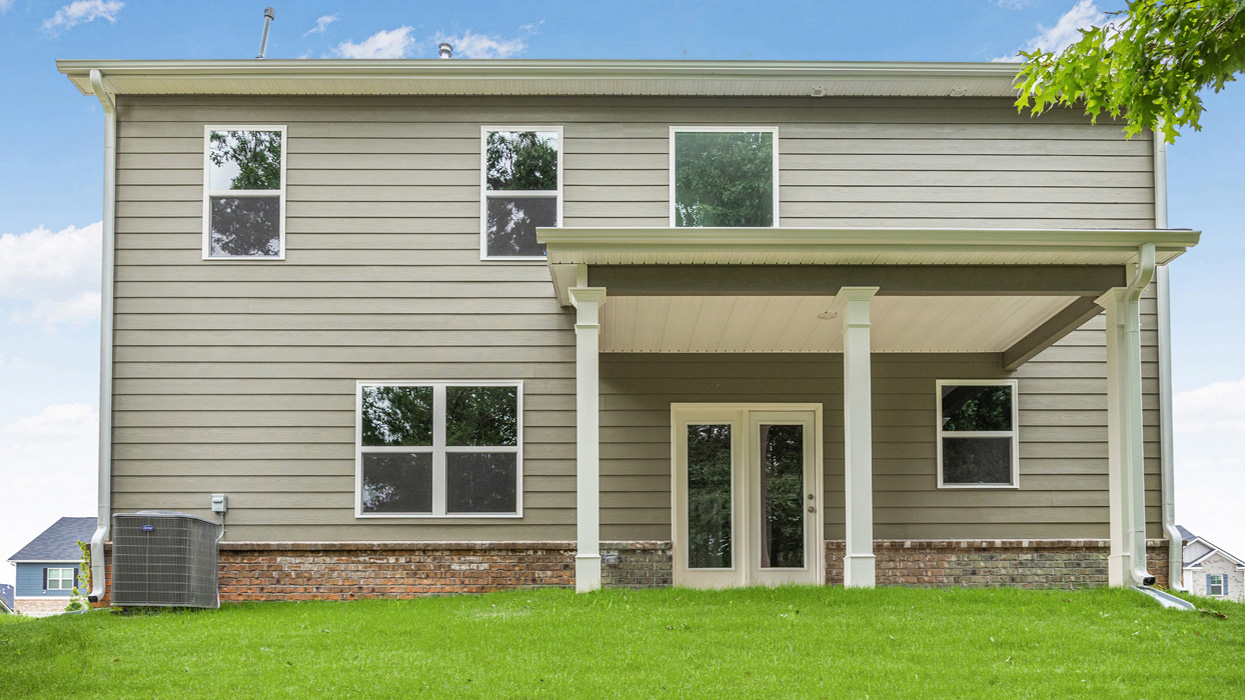 exterior rear