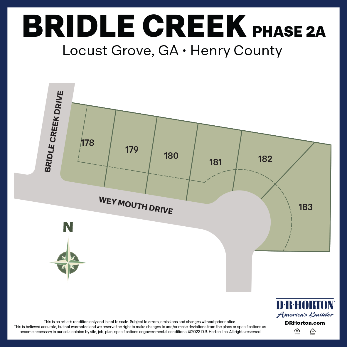 New Homes in Bridle Creek LOCUST GROVE, GA D.R. Horton