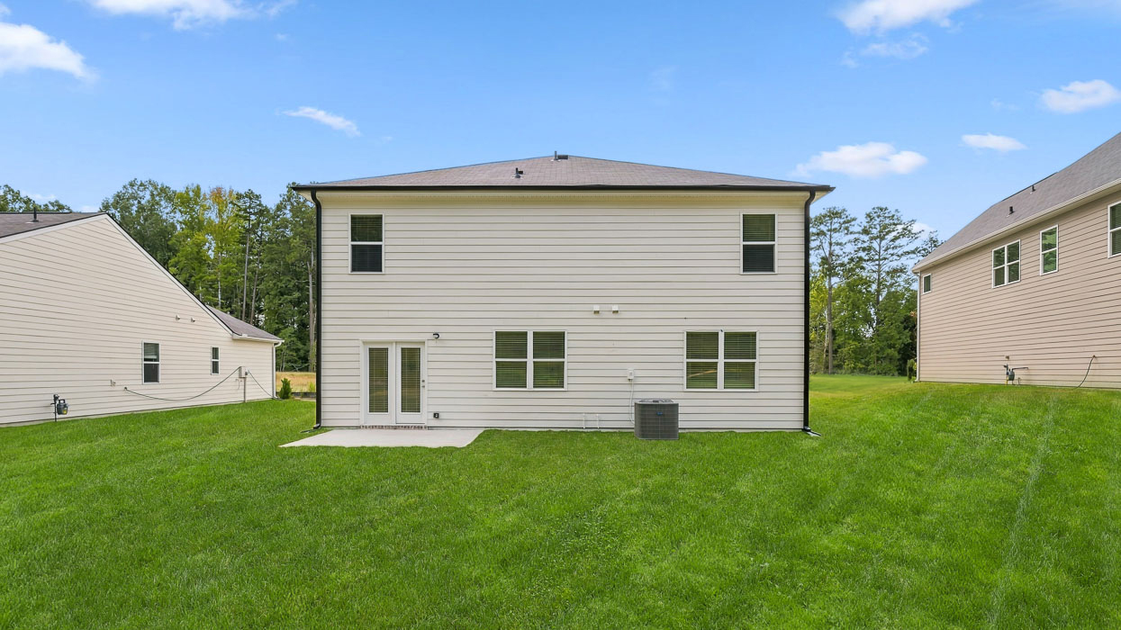 exterior rear