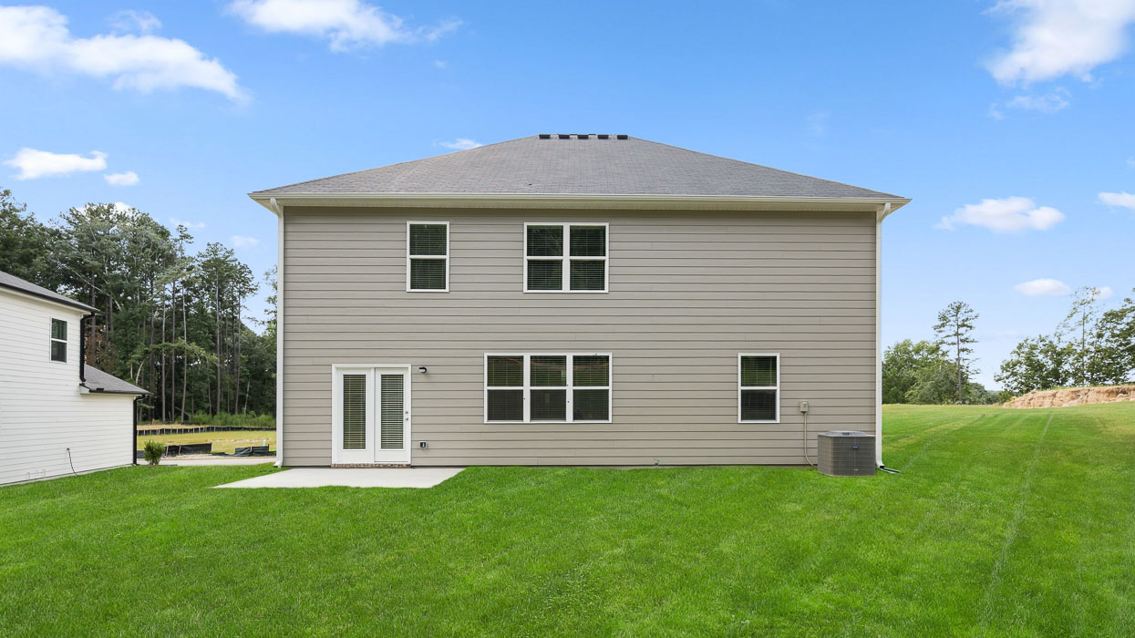 exterior rear