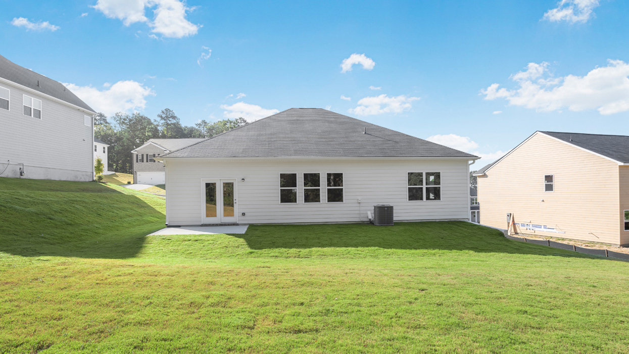 exterior rear