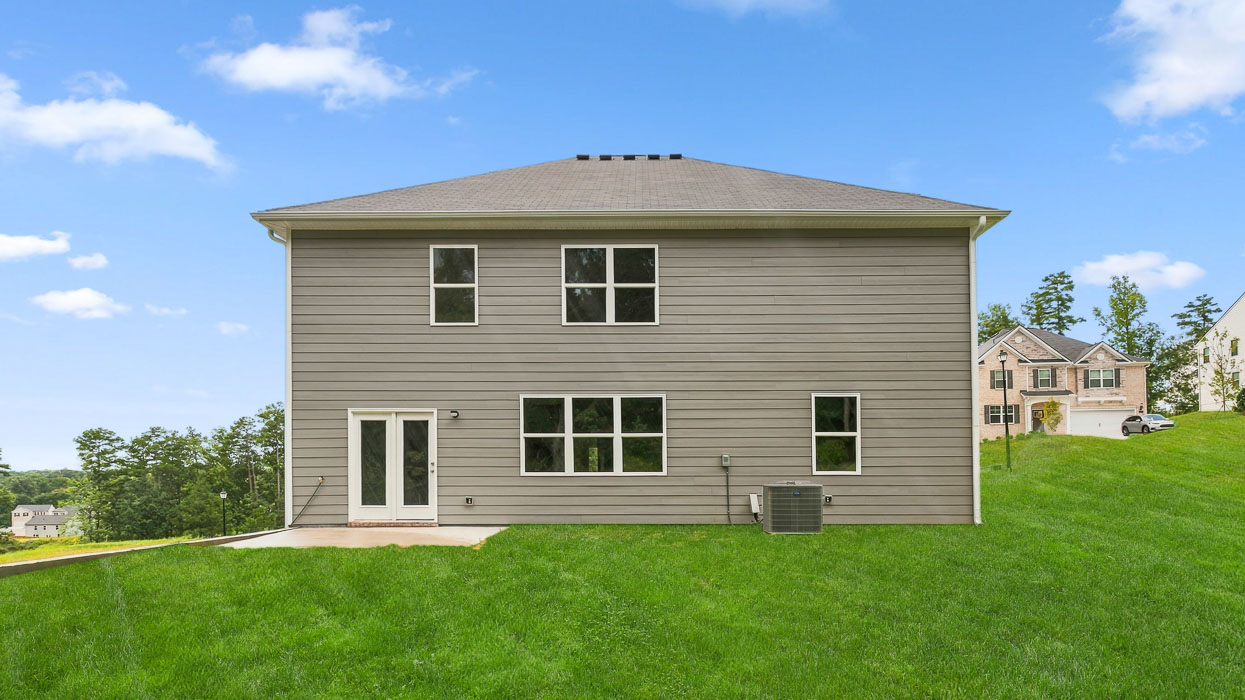 exterior rear