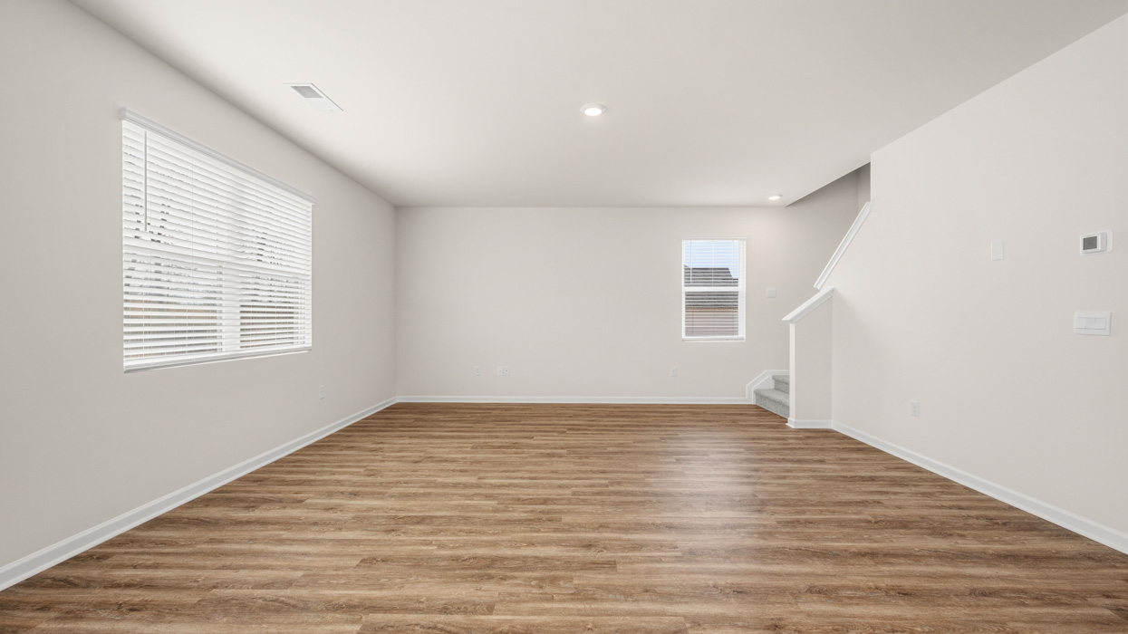 living room with natural light