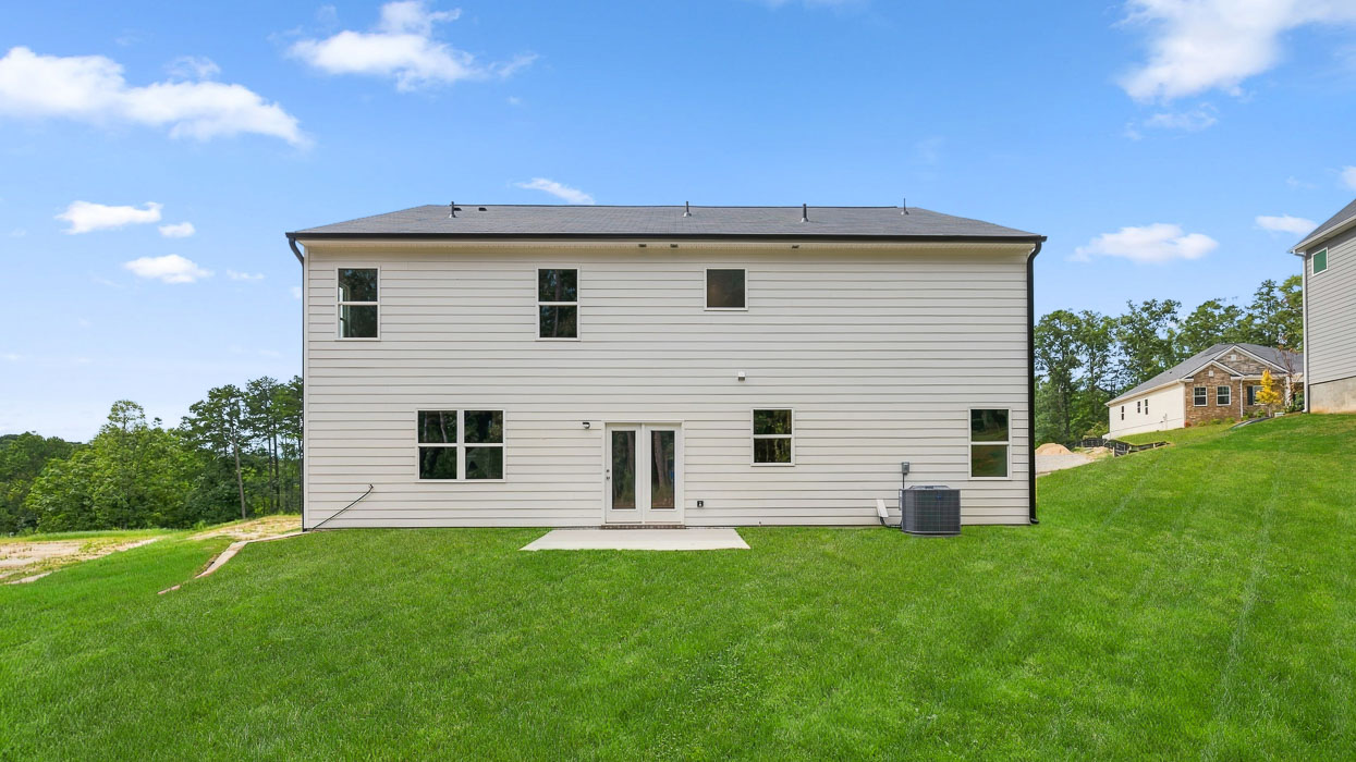 exterior rear