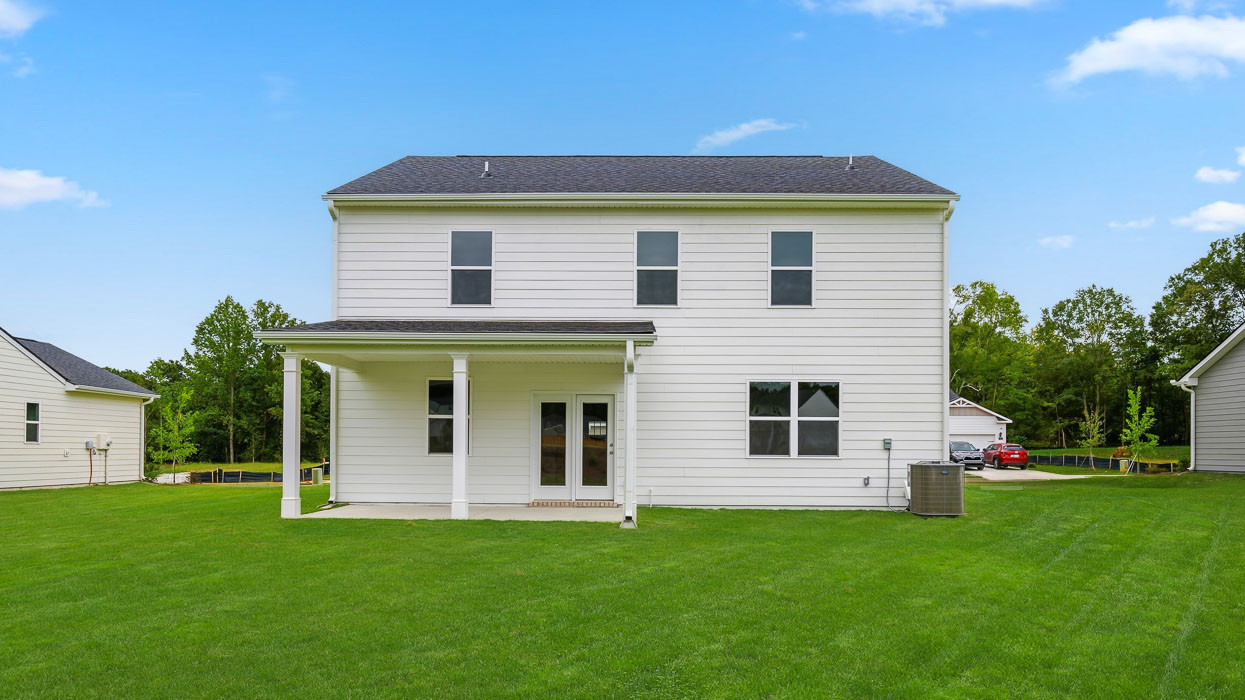 exterior rear