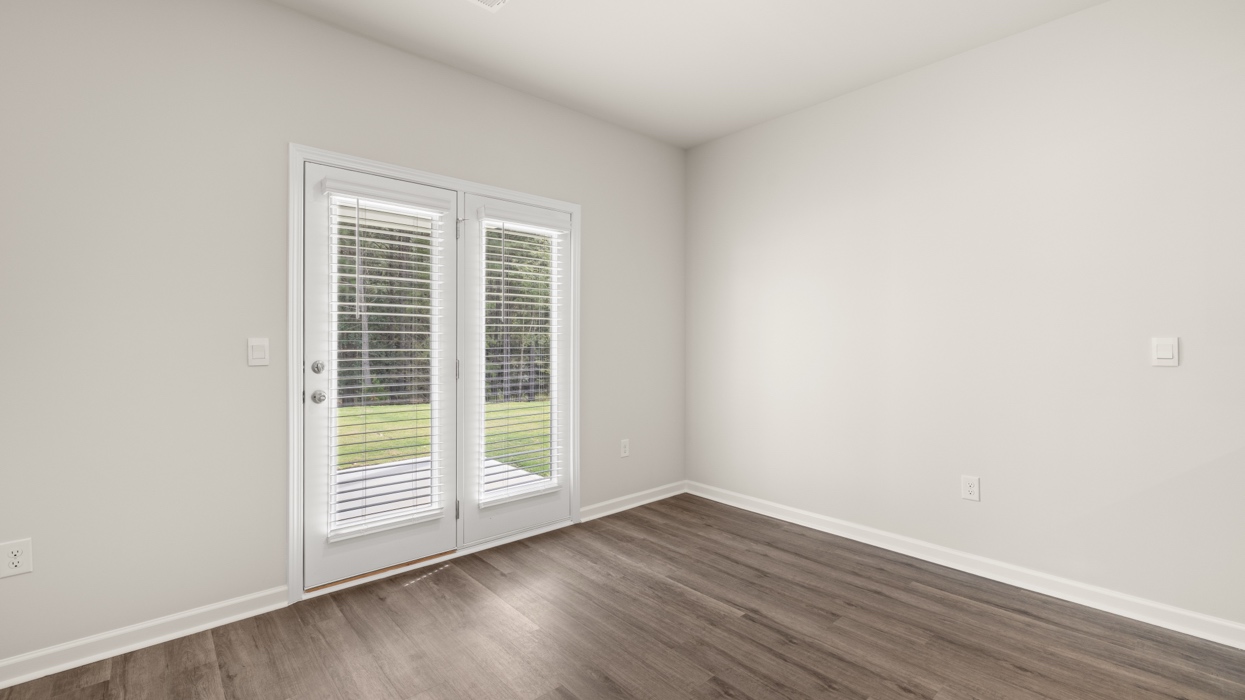 breakfast room with access to rear patio
