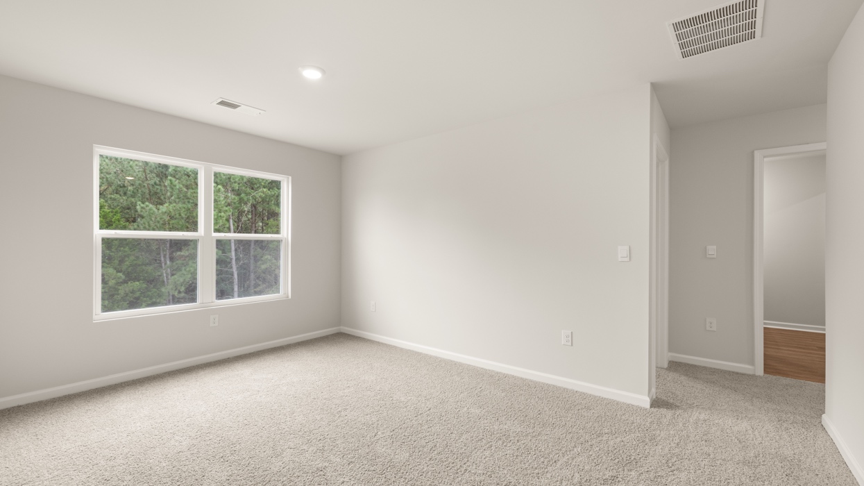upstairs loft with natural light