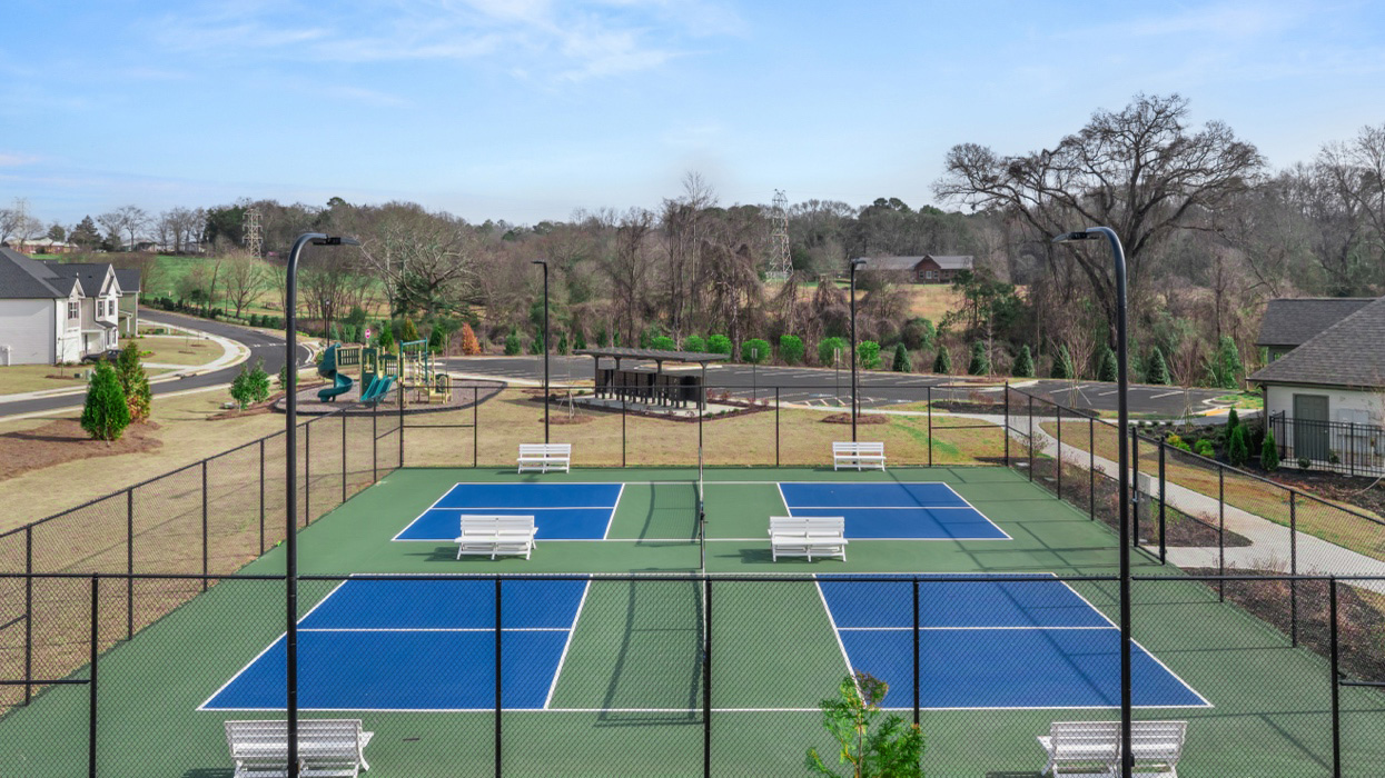 tennis courts