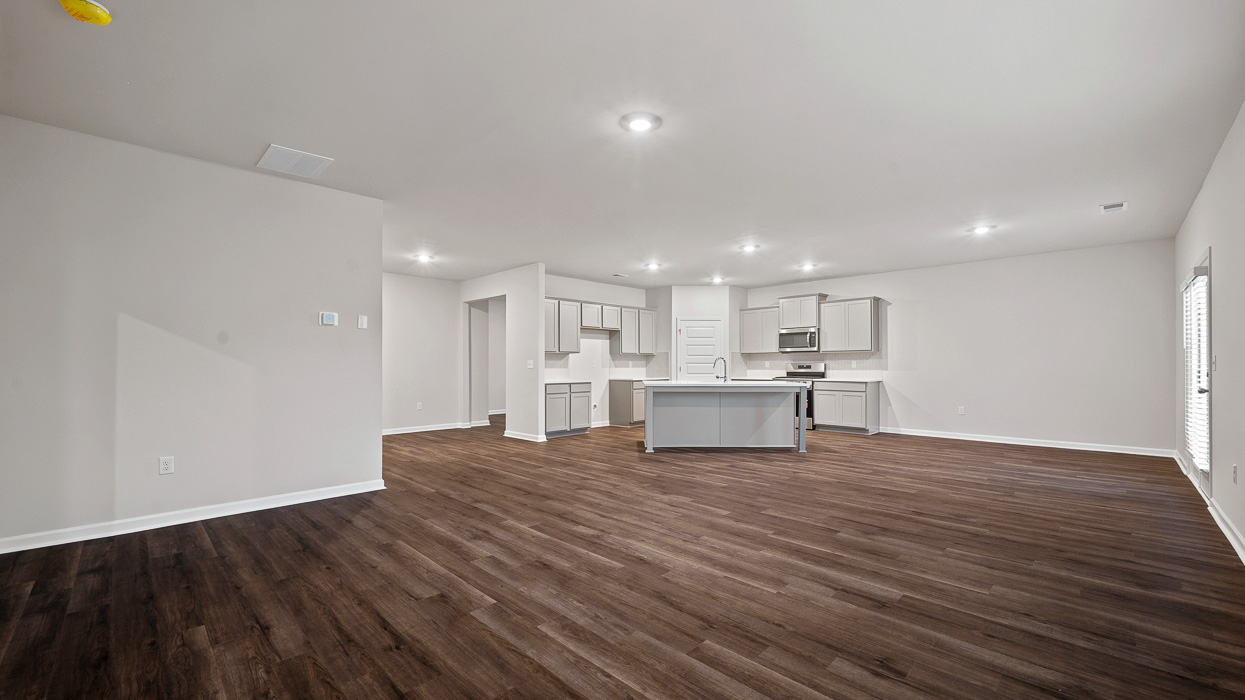 kitchen from living room