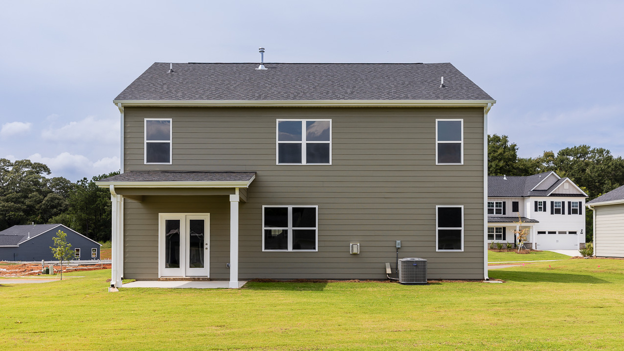 exterior rear