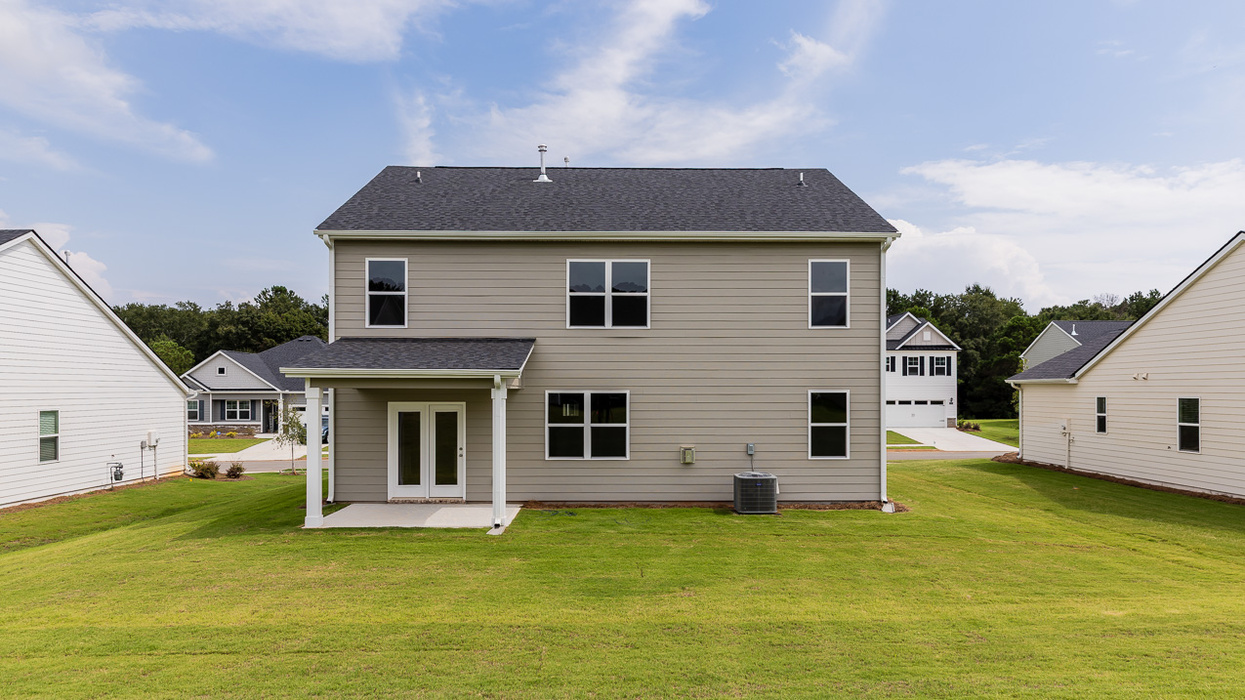 exterior rear