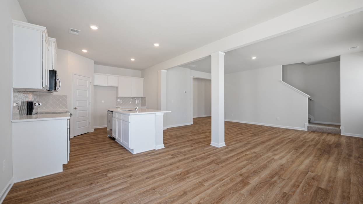 dining and kitchen