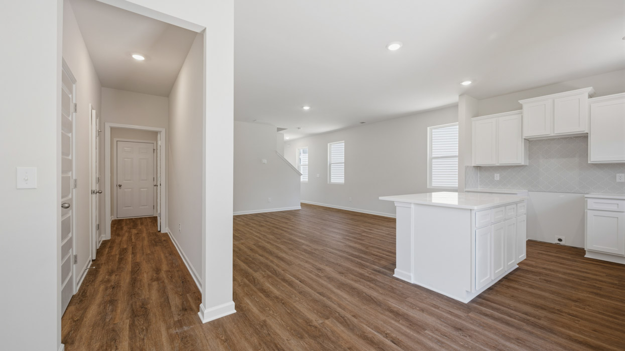 dining and kitchen