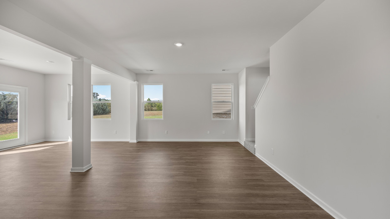 living room with abundance of natural light