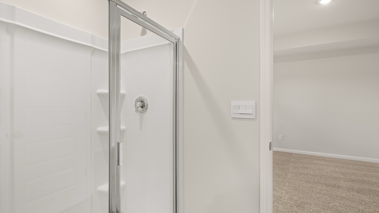 primary bathroom walk-in shower