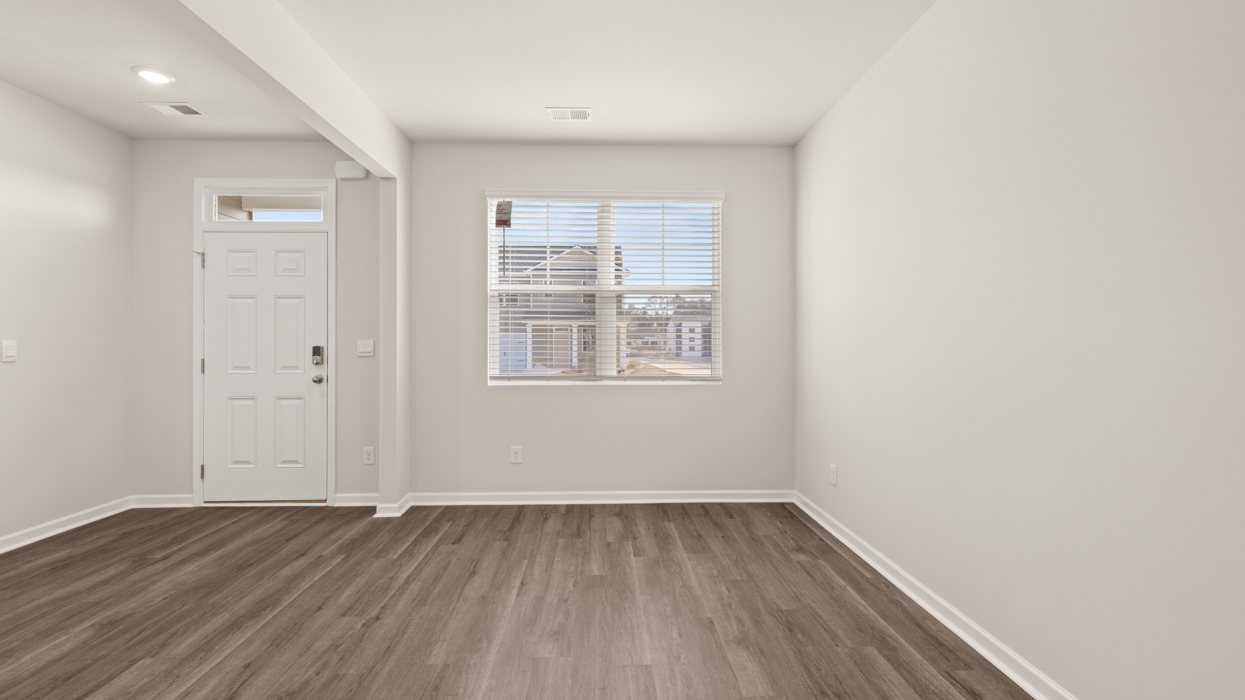 flex room with natural light