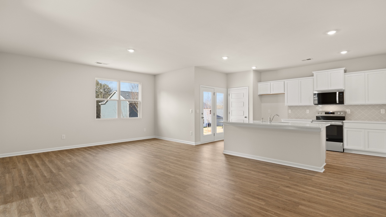 dining to kitchen view