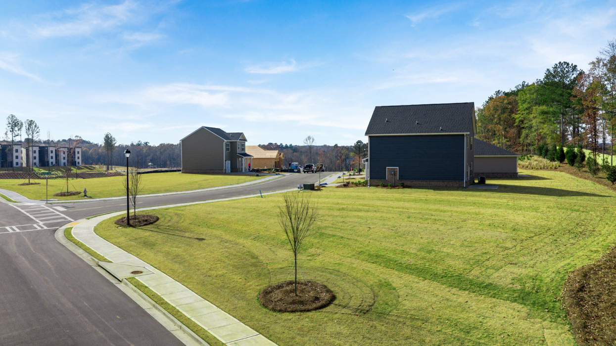 Willowbrook community corner intersection