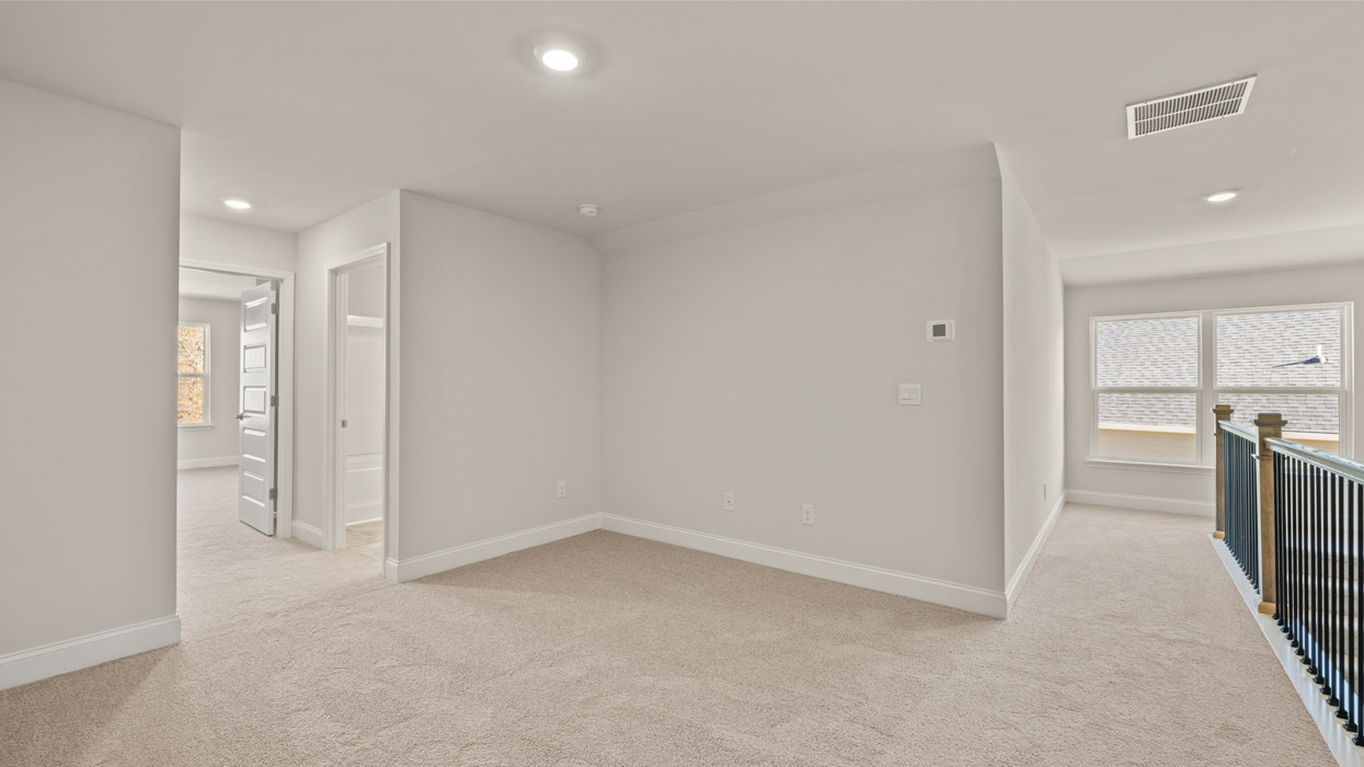upstairs