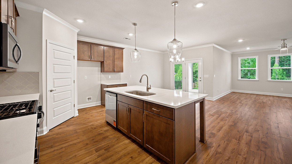 kitchen to dining room