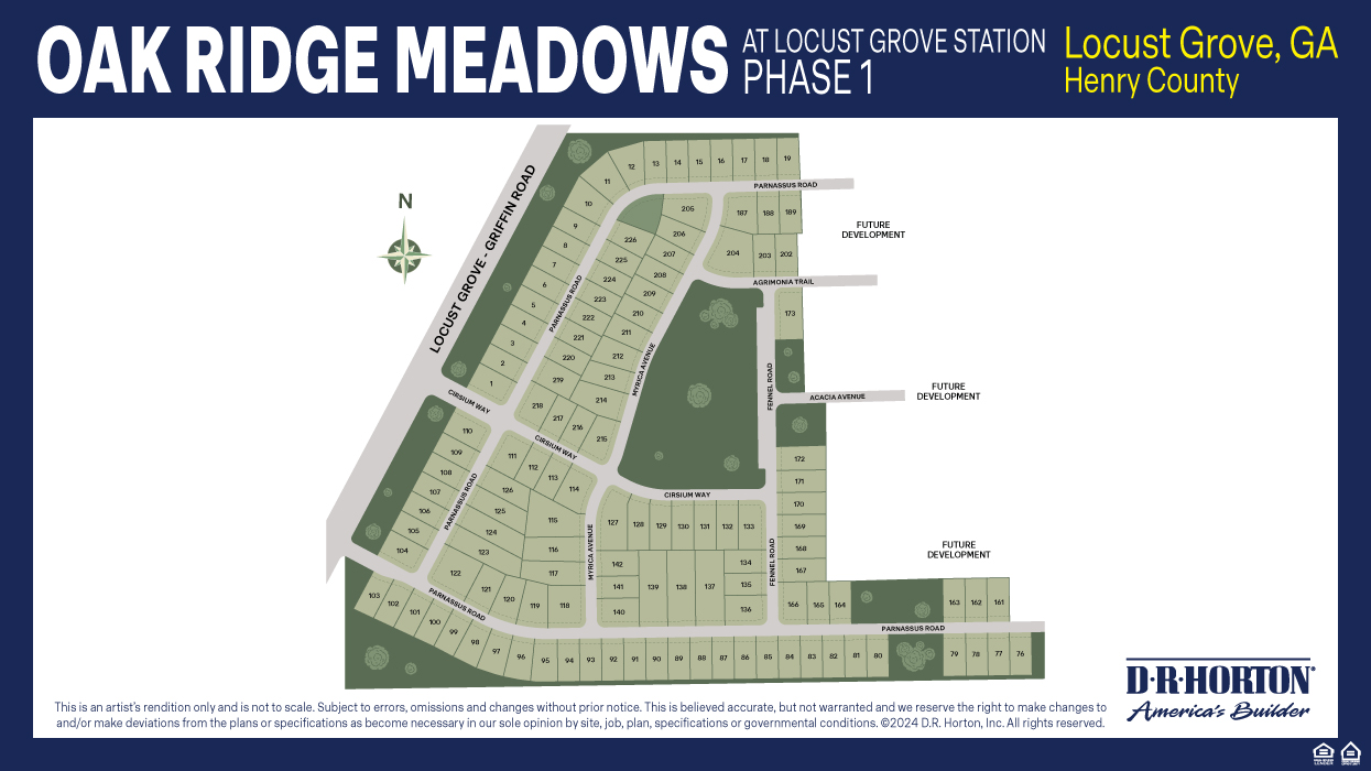 Static Lot Map