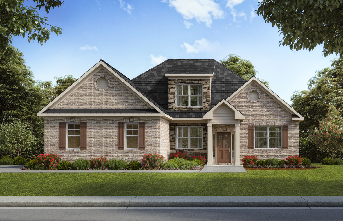 Marlene Side Garage Rendering